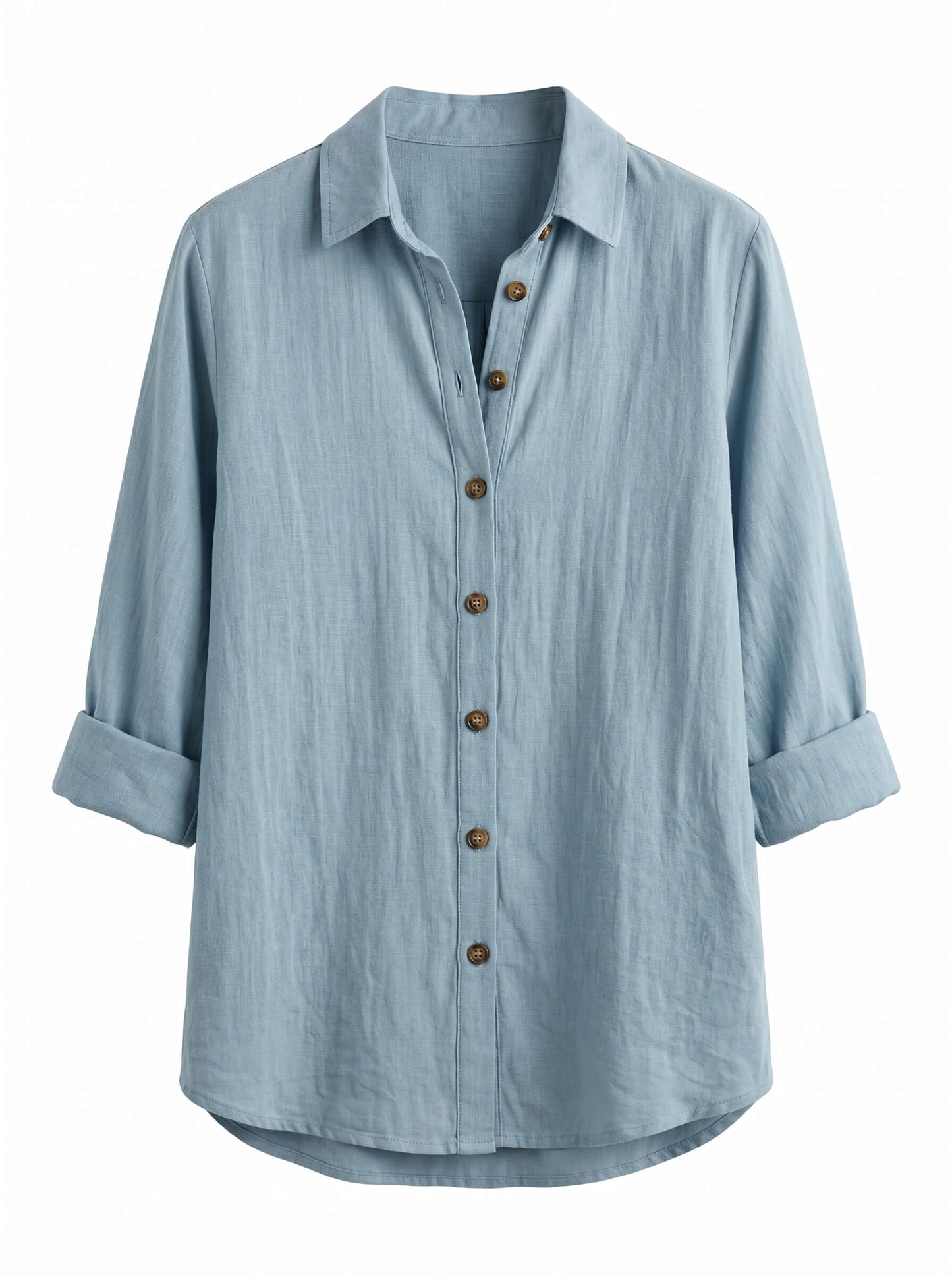 Women’s Top – Lightweight Long-Sleeve Relaxed Blouse