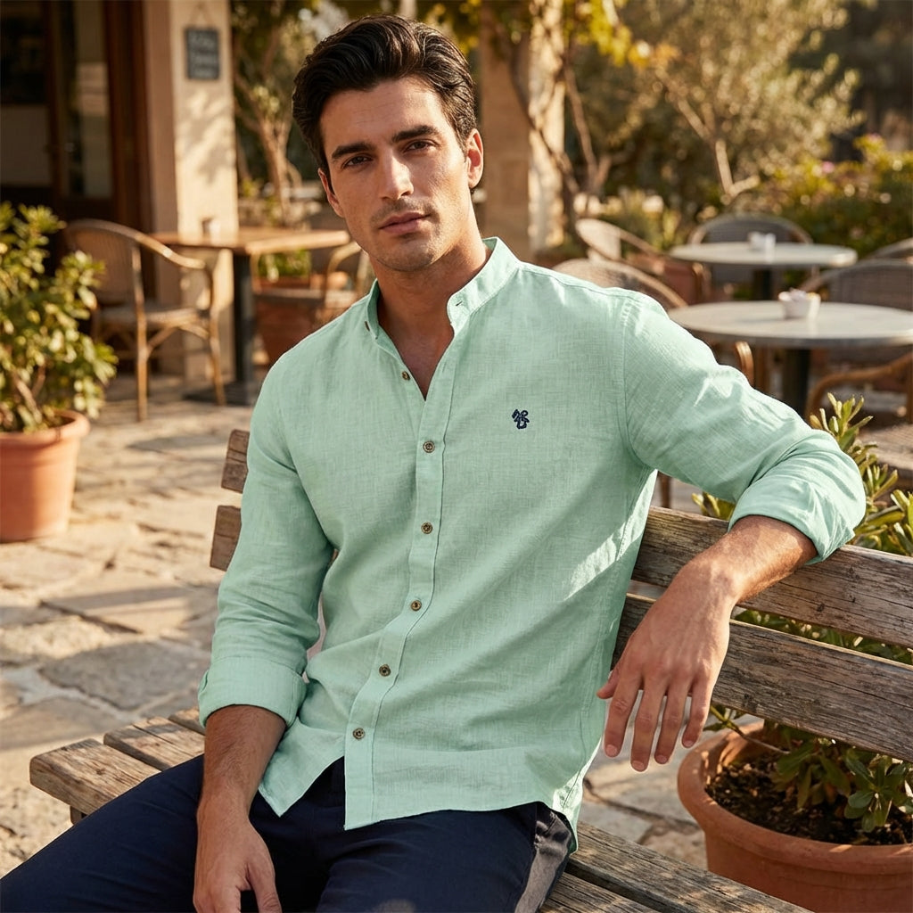 Men’s Bavarian Cotton blouse