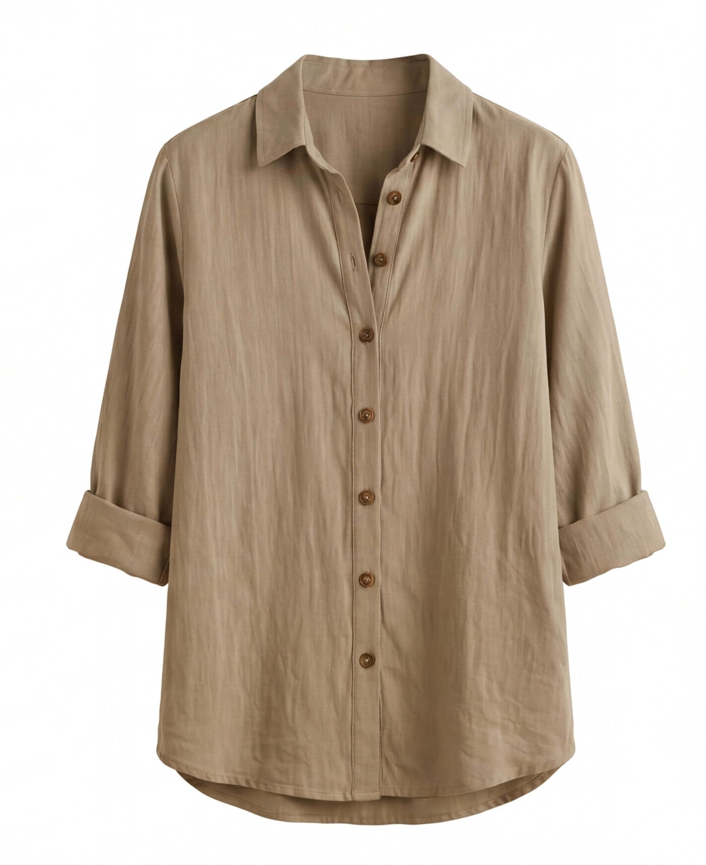 Women’s Top – Lightweight Long-Sleeve Relaxed Blouse