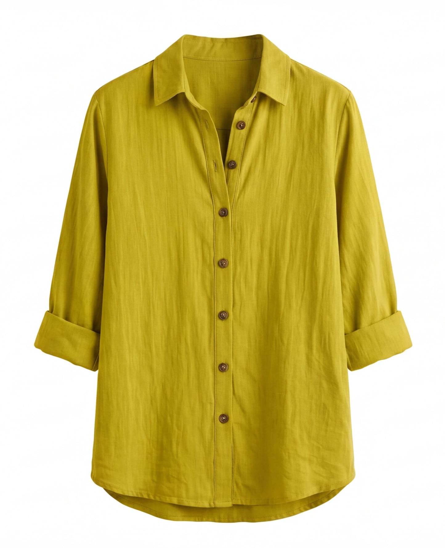 Women’s Top – Lightweight Long-Sleeve Relaxed Blouse