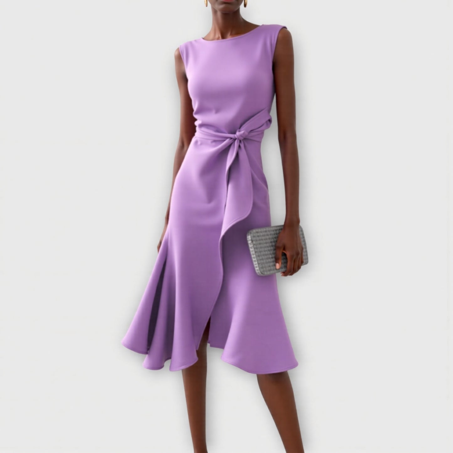 Celeste | Gathered Midi Dress