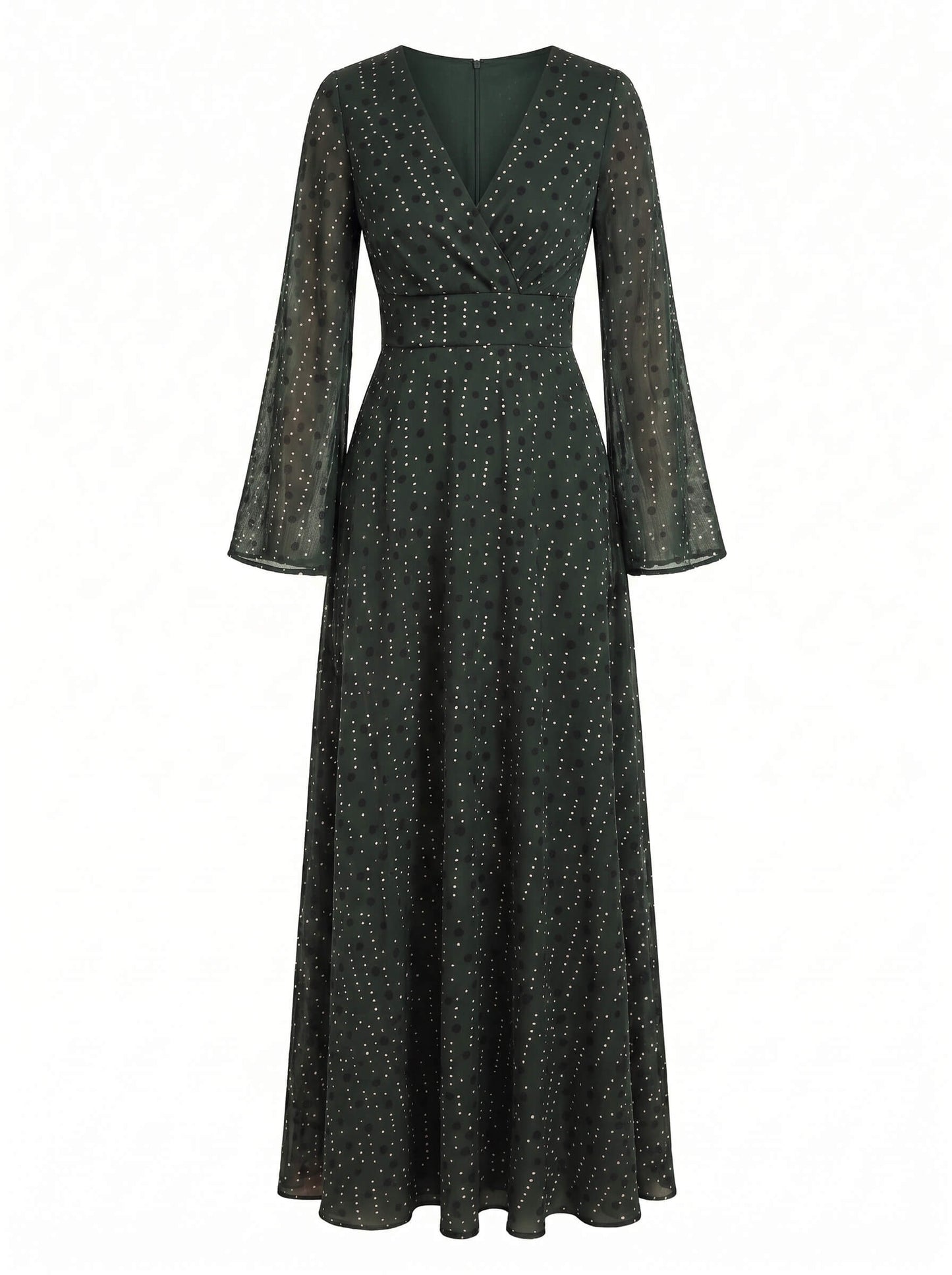 Women’s Bohemian Shimmer Maxi Dress
