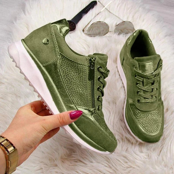 Women’s Orthopaedic Side Zip Trainers