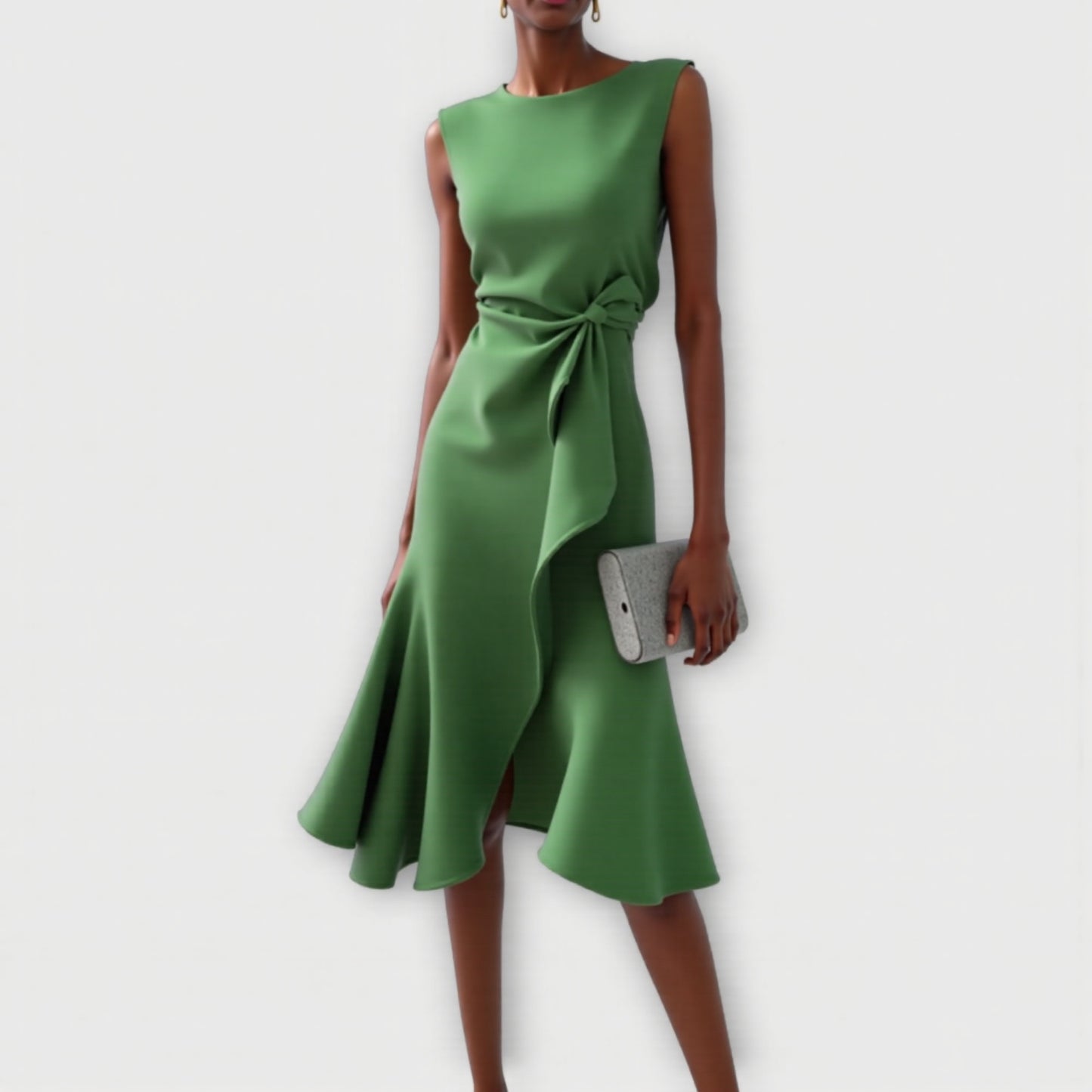 Celeste | Gathered Midi Dress