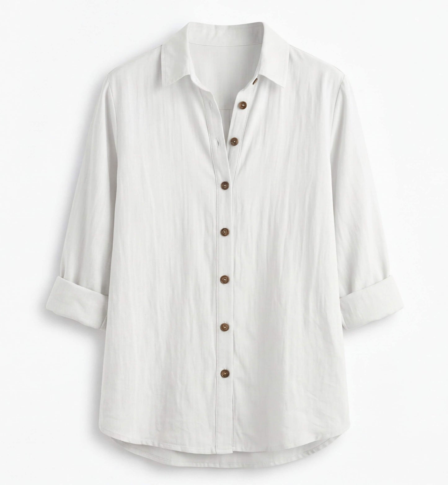 Women’s Top – Lightweight Long-Sleeve Relaxed Blouse