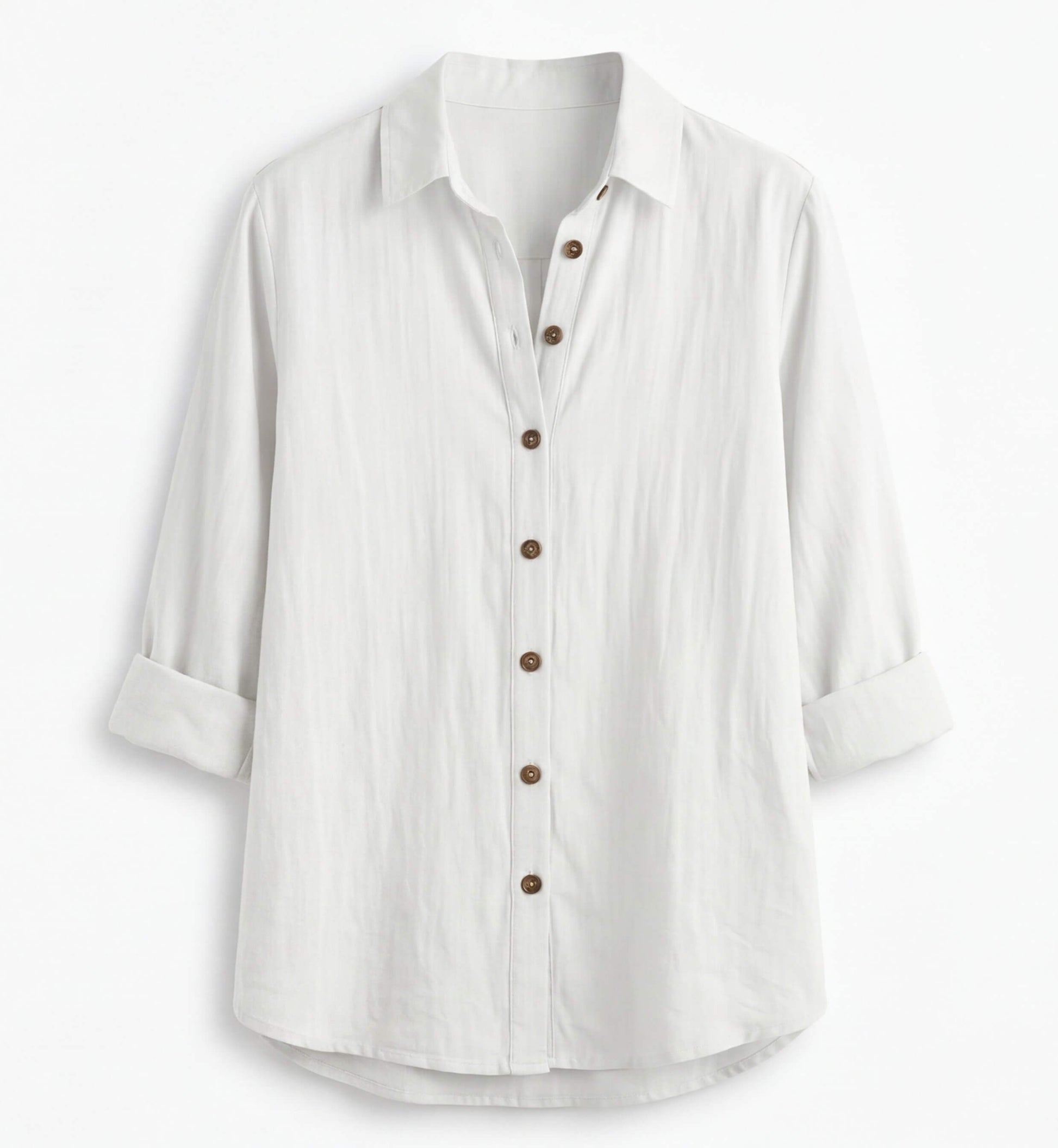 Women’s Top – Lightweight Long-Sleeve Relaxed Blouse