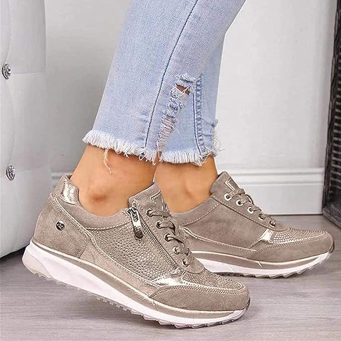 Women’s Orthopaedic Side Zip Trainers