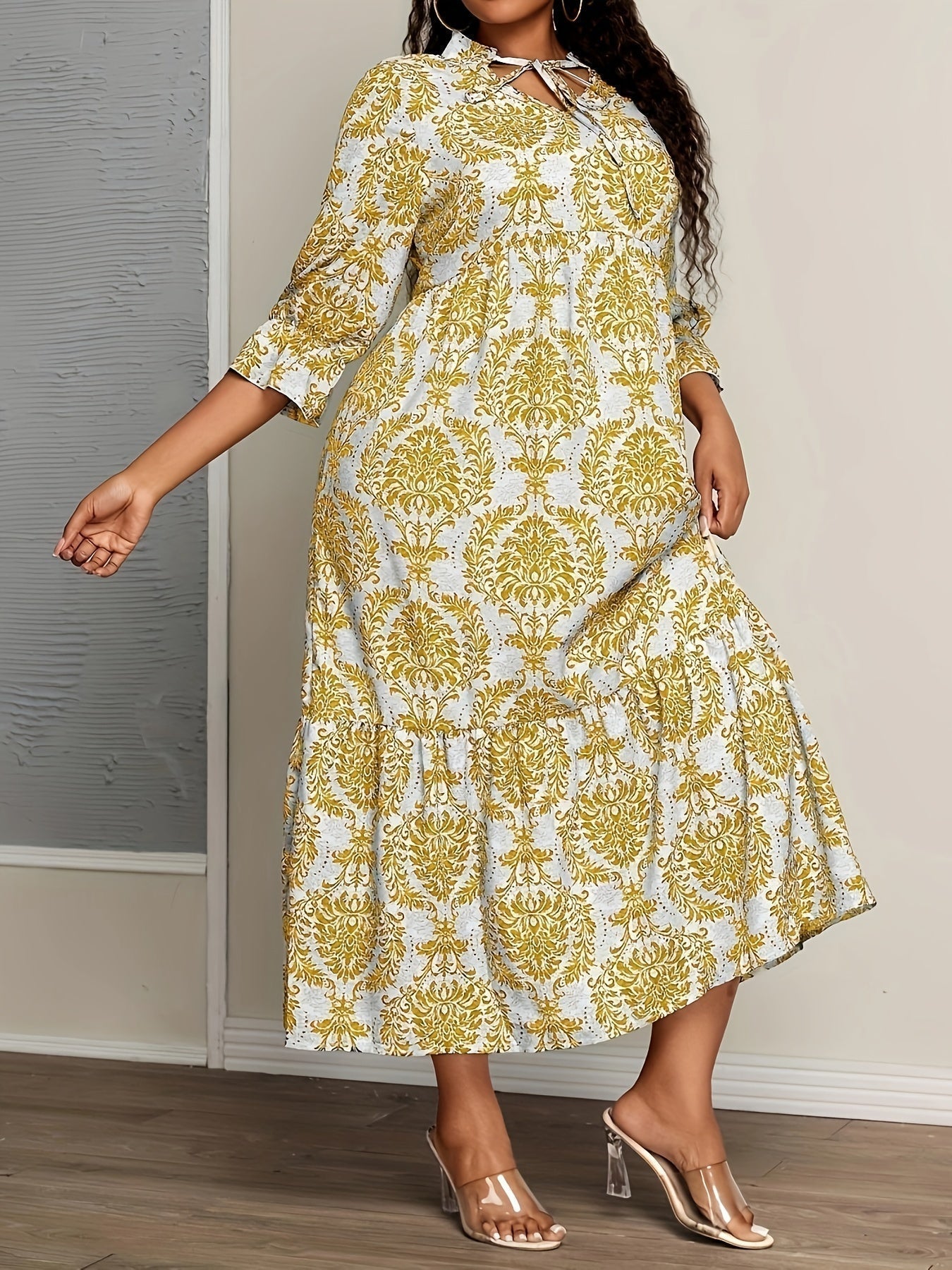 Molly - Boho Mosaic Dress