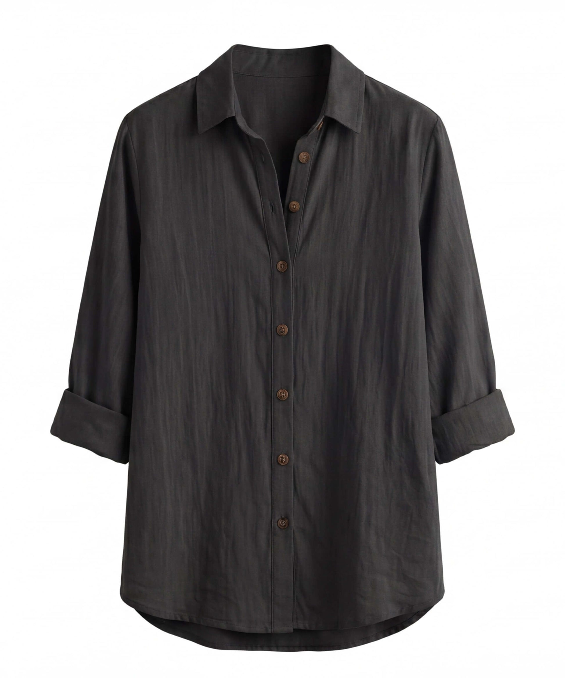 Women’s Top – Lightweight Long-Sleeve Relaxed Blouse
