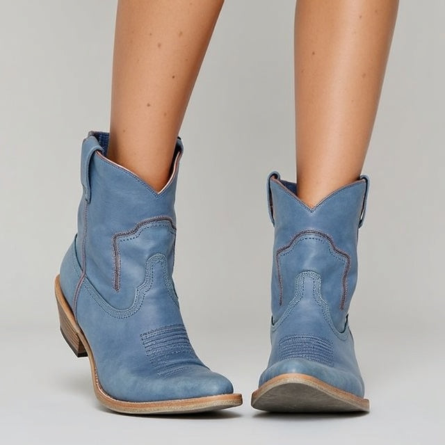 Catalina | Vintage Western Ankle Boots