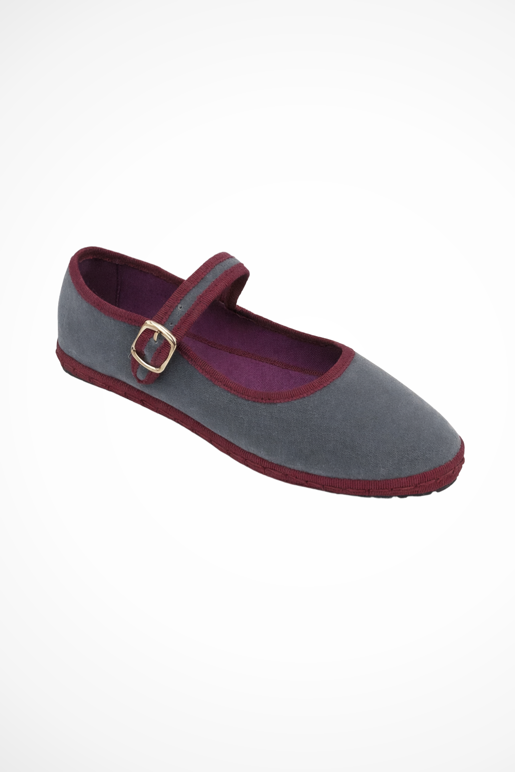 Emma | Women Round Toe Buckle Strap Mary Jane Ballet Flats