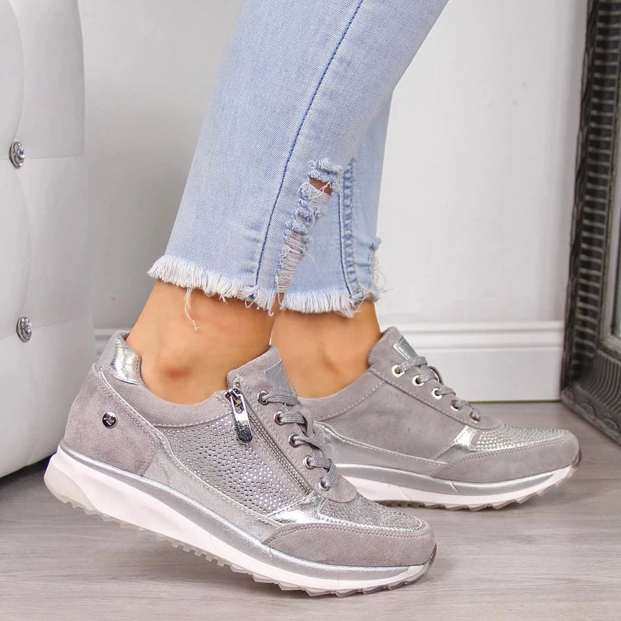 Women’s Orthopaedic Side Zip Trainers