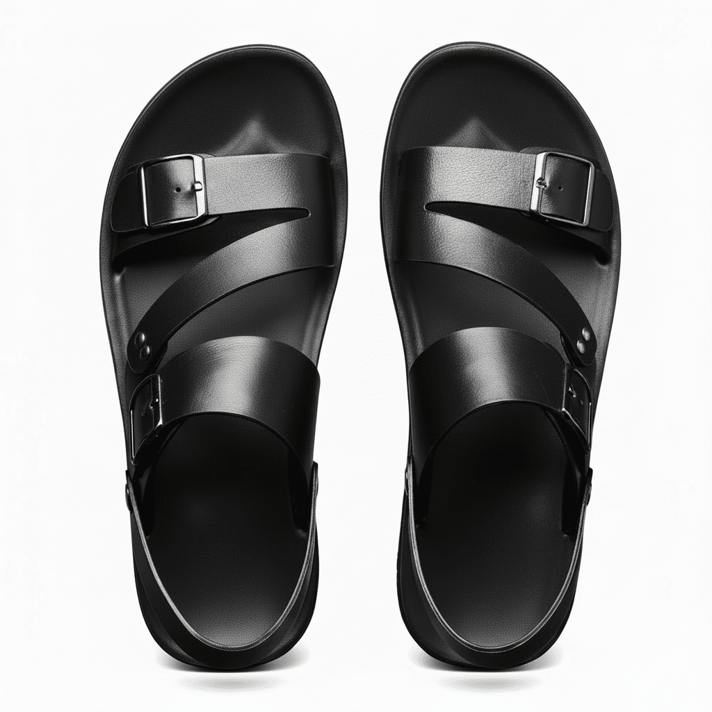 Dylan | Men's Sandals with Adjustable Crossed Straps - Ergonomic Comfort Design