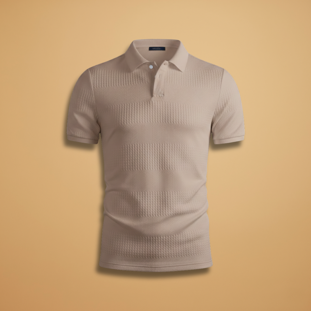 Men’s Classic Polo Shirt with Short Sleeves for Everyday Wear