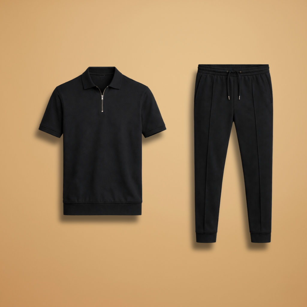 Men's Leisure Suit set with Sporty Fit and jogging trousers