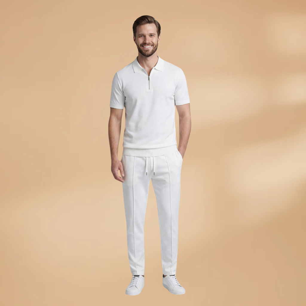 Men's Leisure Suit set with Sporty Fit and jogging trousers