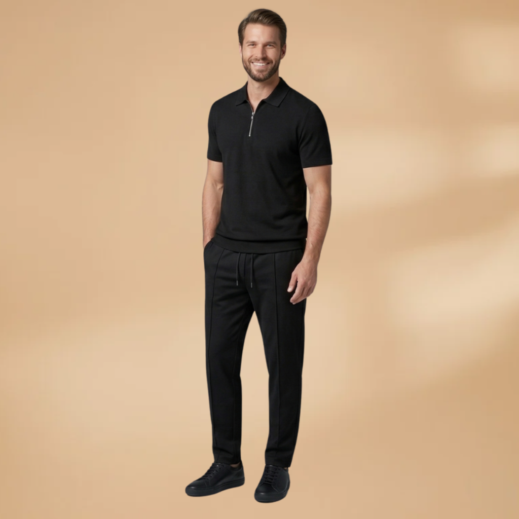 Men's Leisure Suit set with Sporty Fit and jogging trousers