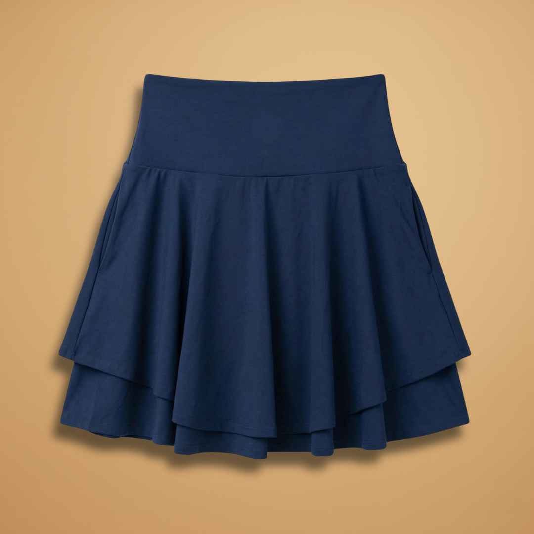 Women’s Active Skirt with Pockets and Waistband Versatile Style