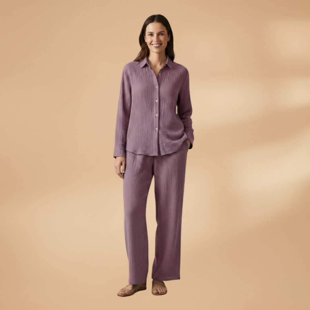Women’s Co‑ord Set with Top and Trousers