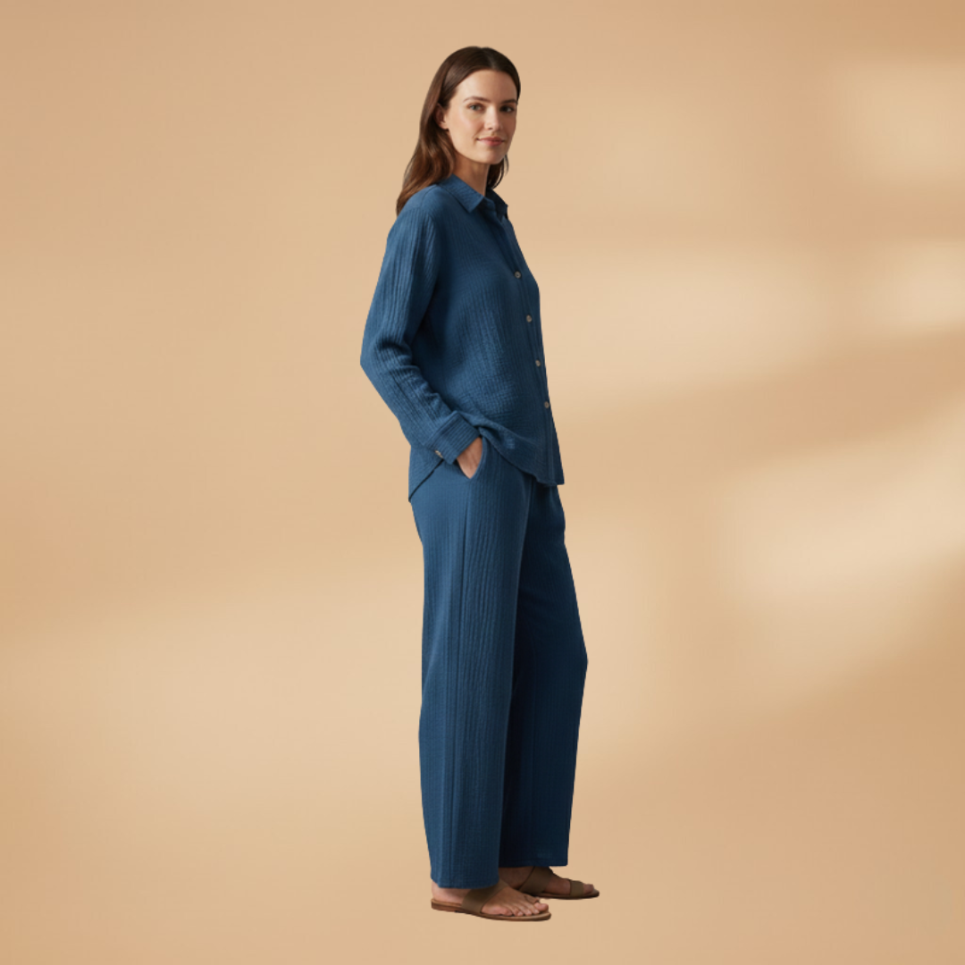 Women’s Co‑ord Set with Top and Trousers