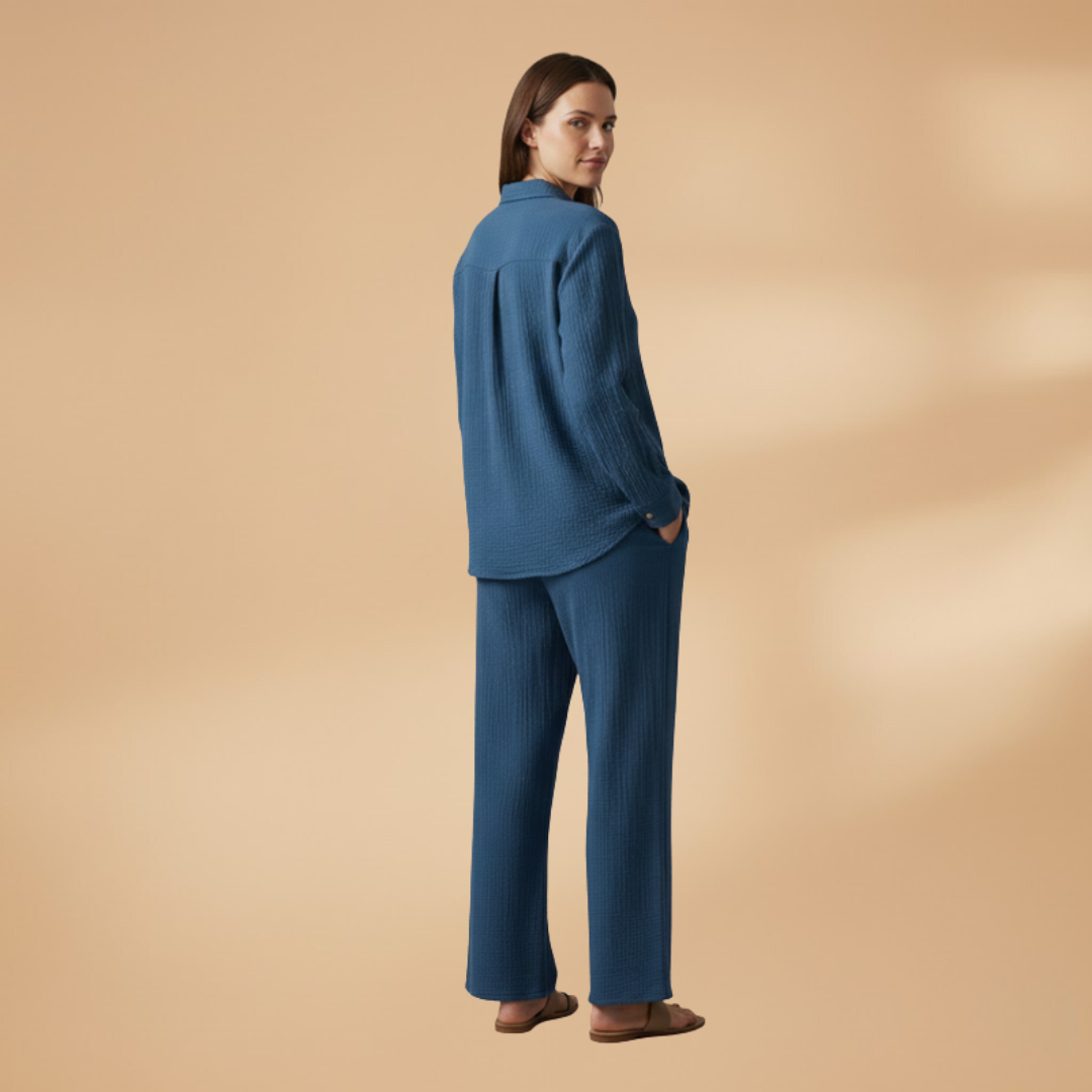 Women’s Co‑ord Set with Top and Trousers