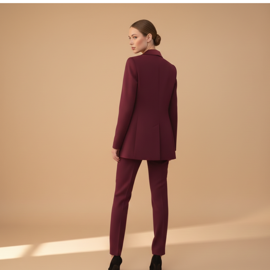Women’s Three-Piece Suit Set with Jacket