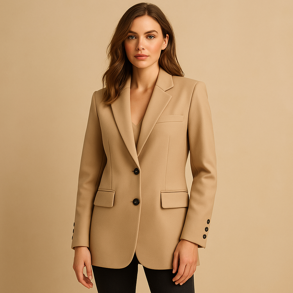 Women's Long Blazer | Timeless Elegance, Versatile Fit