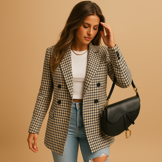 Women's Tailored Blazer | Breathable Natural Fibers