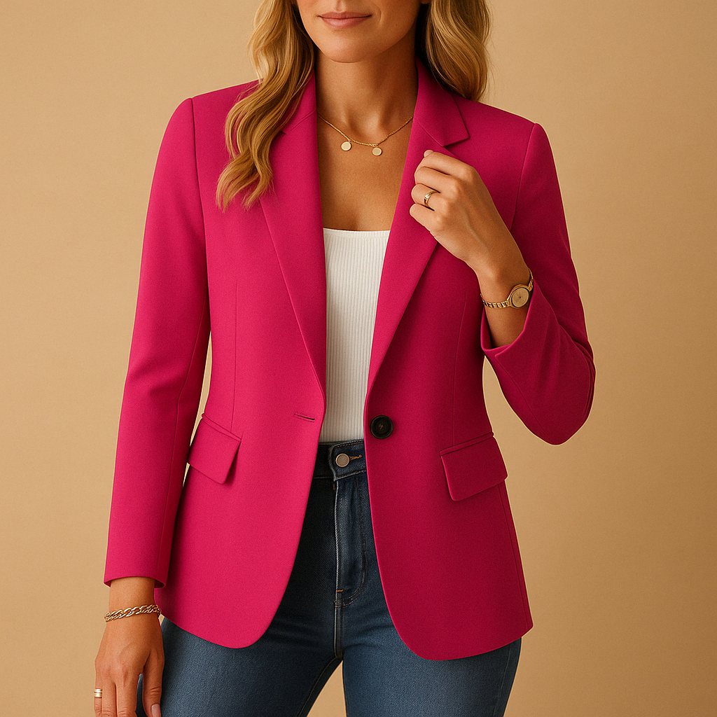 Women's Tailored Blazer | Stretch Fabric, Versatile Style
