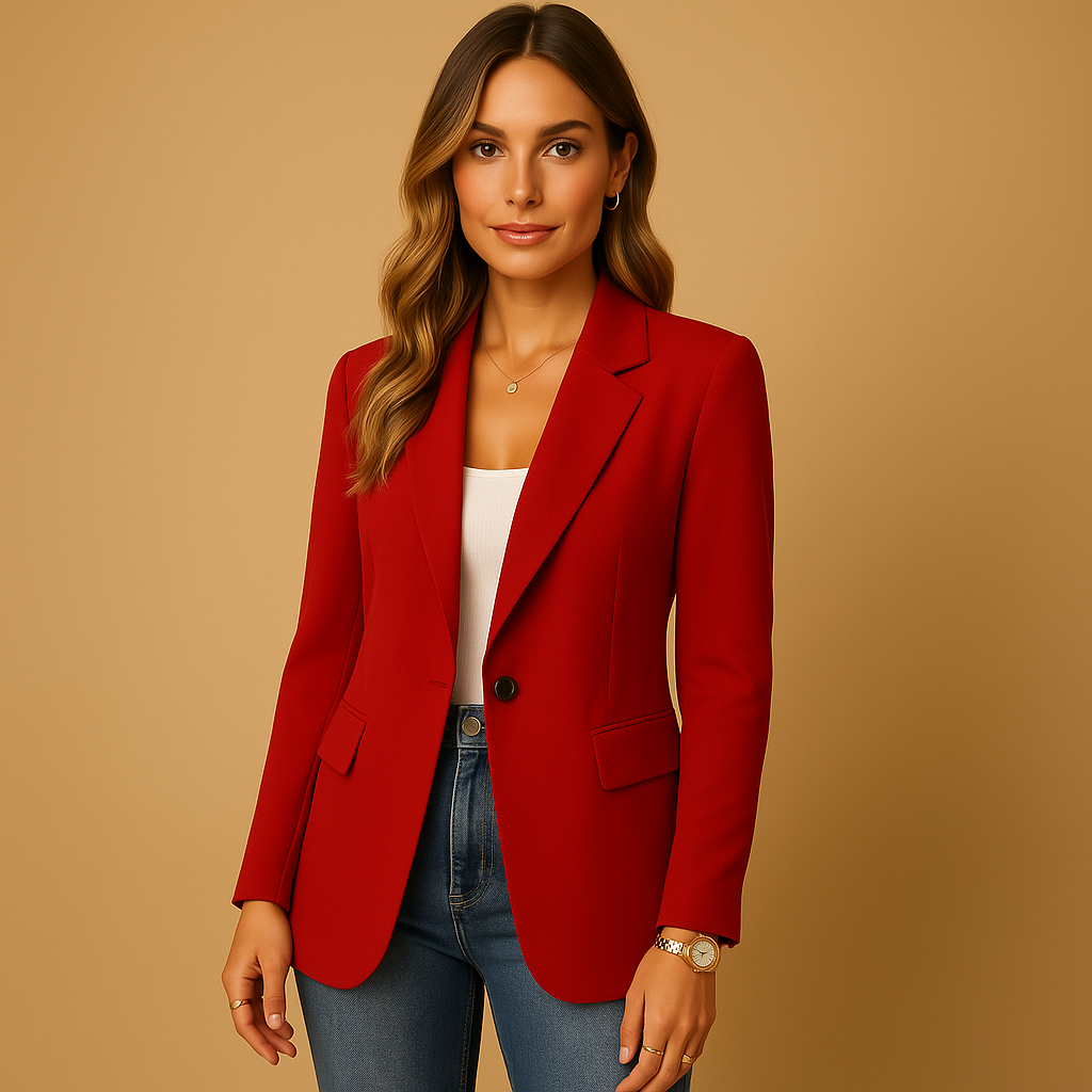 Women's Tailored Blazer | Stretch Fabric, Versatile Style