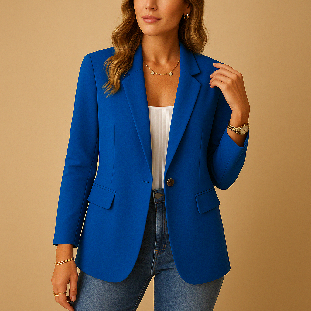 Women's Tailored Blazer | Stretch Fabric, Versatile Style