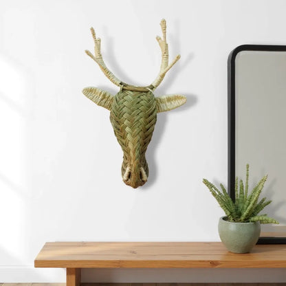 Woven Deer Head