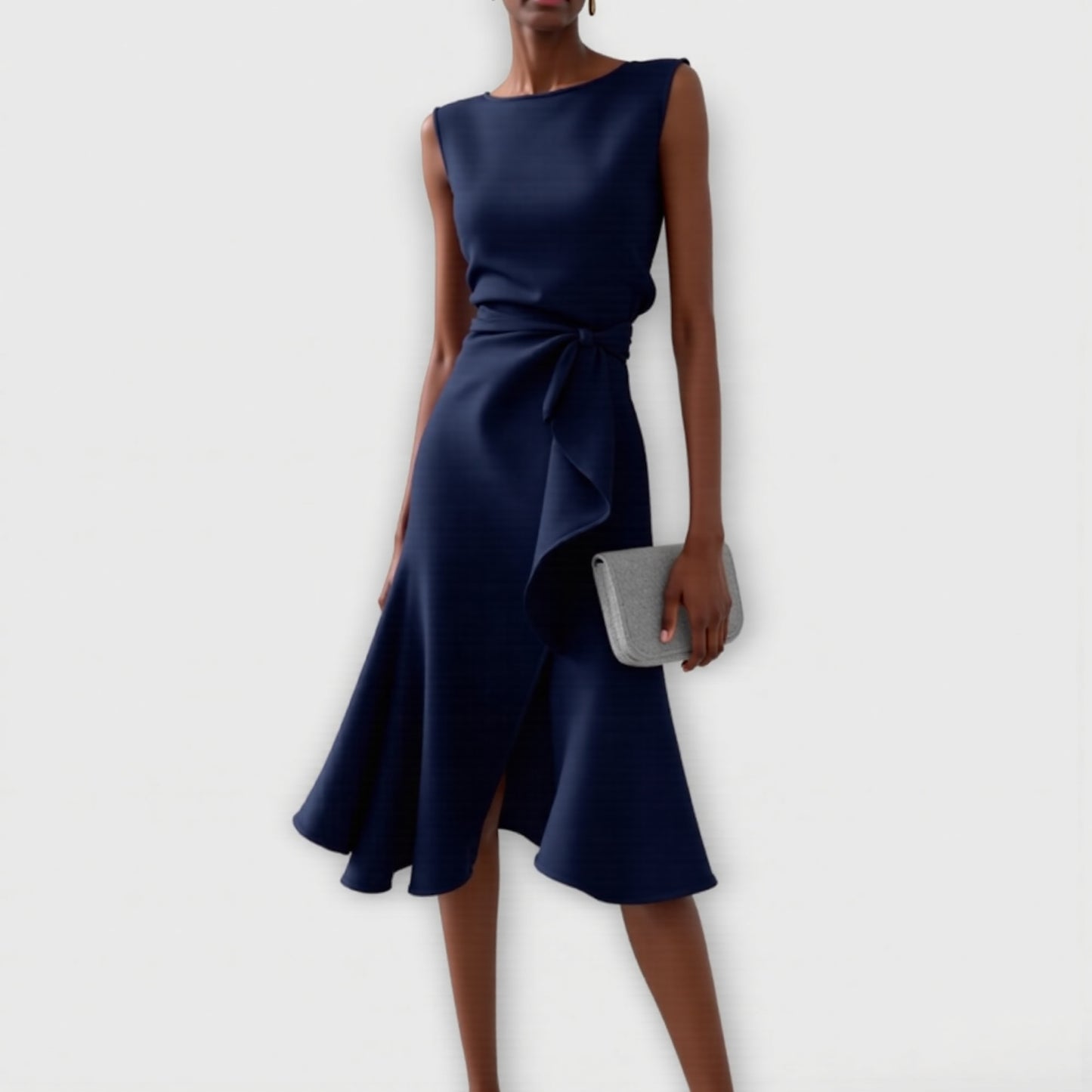 Celeste | Gathered Midi Dress