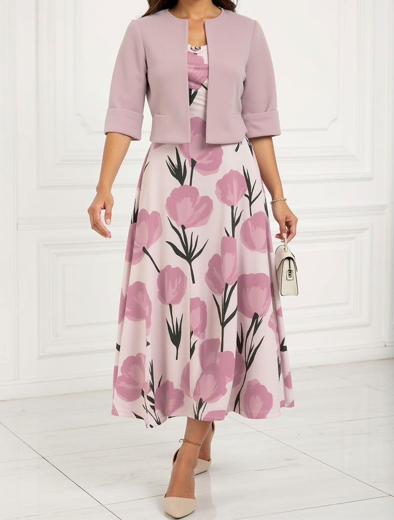 Isabella | Women's Coordinated Maxi Ensemble Dress