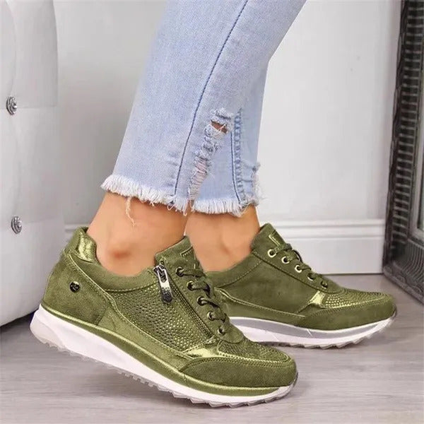Women’s Orthopaedic Side Zip Trainers