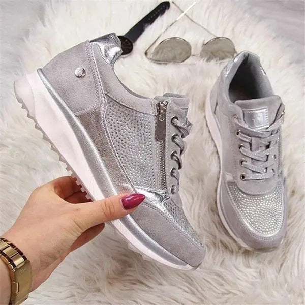 Women’s Orthopaedic Side Zip Trainers