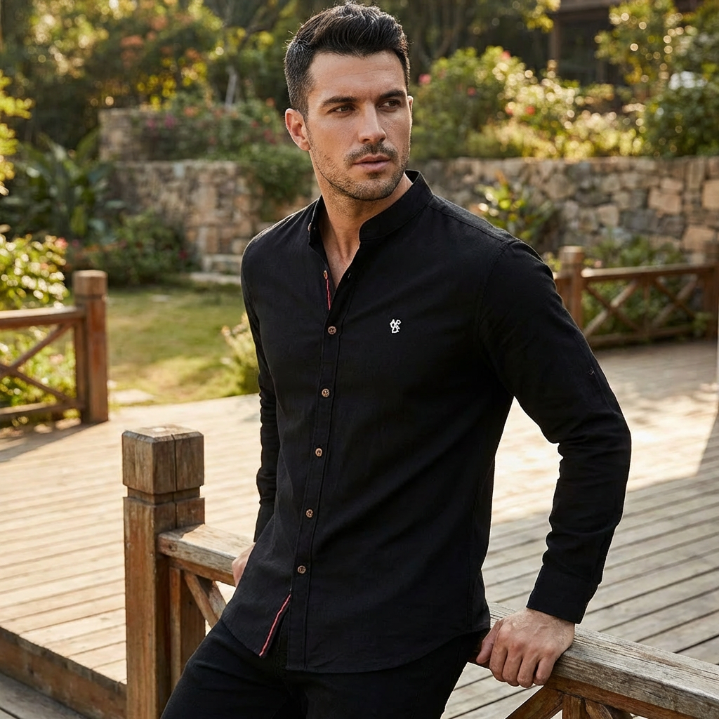 Men’s Bavarian Cotton blouse