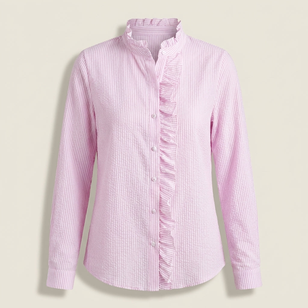 Women’s Striped Work Blouse