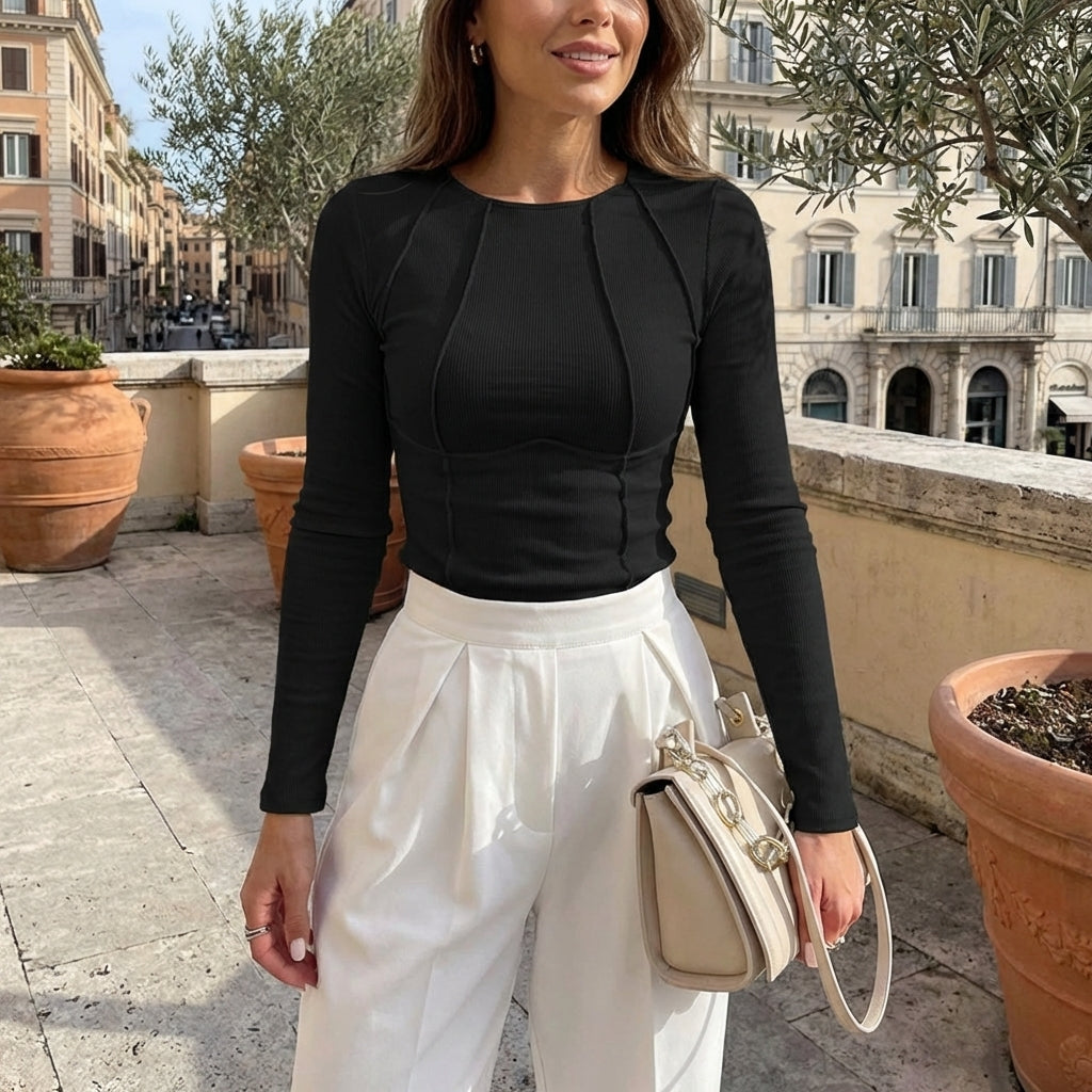 Women’s Fitted Long Sleeve Top