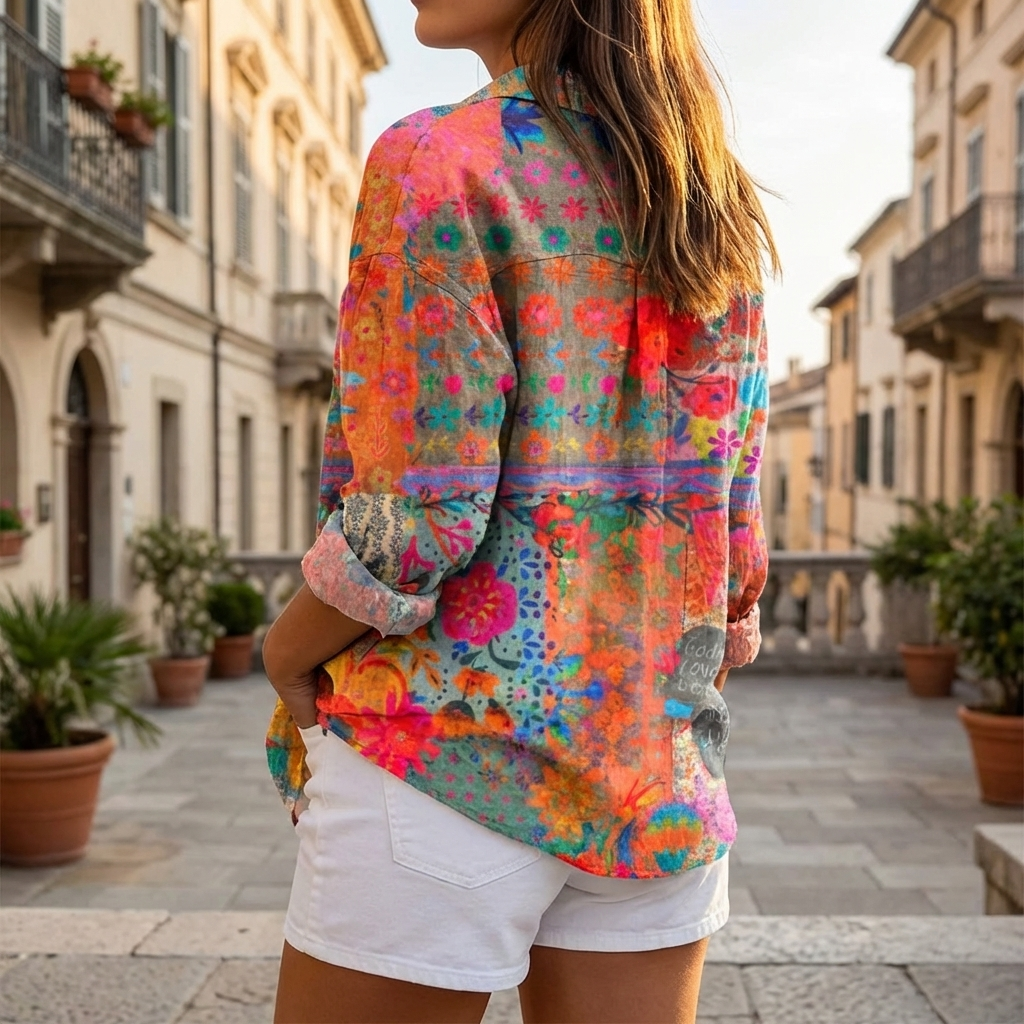 Women’s Floral Print Blouse