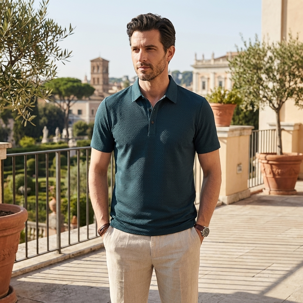 Men’s Short Sleeve Polo Shirt